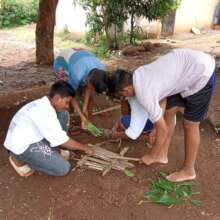 Making boats out of naturally occurring materials