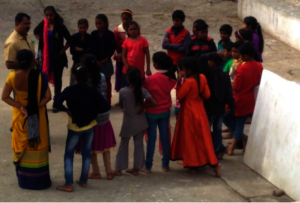 Aaranyak facilitator leading a session