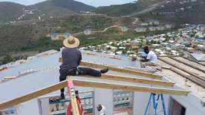 Roof Repairs in Progress