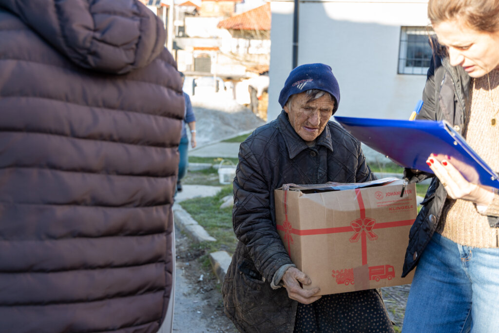 In Albania, Food and Medicine for the Poor