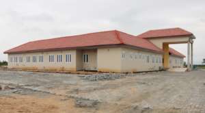 The side view of our permanent campus