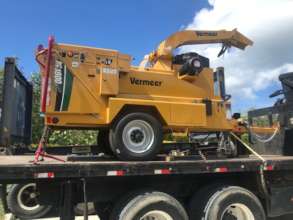 Wood chipper purchased by Island Green Living Assn