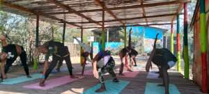 Twisting yoga poses improve flexibility, balance
