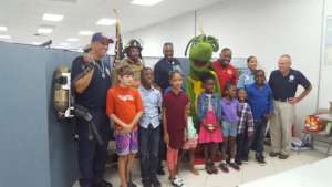 IGGI w/ children, first responders in St. Croix