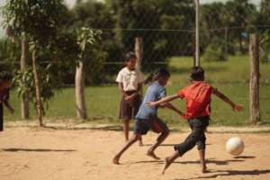 Getting practice in for the Sports Festival!