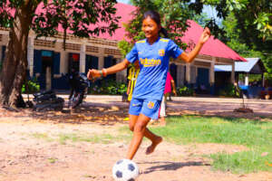 Sports outreach to rural villages