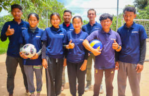The coaching team