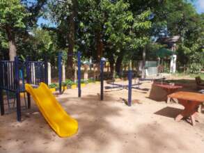 New Playground infraestructure in Takam School