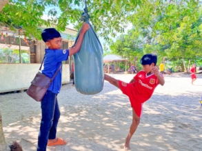 Khmer boxing is the traditional national sport