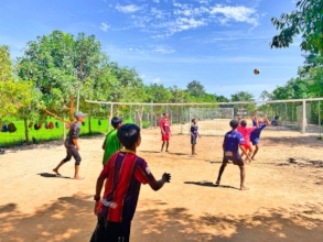 Volleyball is a very popular sport in Cambodia