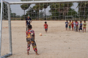 New full-size football pitch