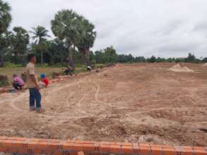 Raising and preparing the land