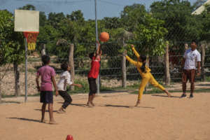 Basketball is fun and teaches extra skills!