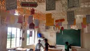 child friendly atmoshere in class...