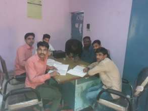 Aftercare children at Mobile repairing workshop