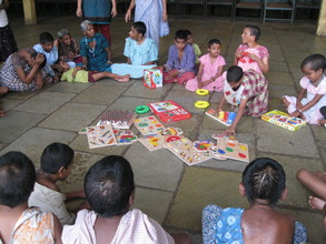 Games were provided to enhance their intelligence