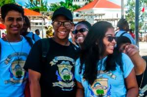 Ocean Academy students