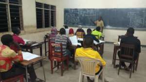Students in a Literature Course at Study Camp