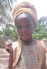 Abigail, one of our project beneficiary