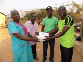 Vitamin supplements and anti worm pills presented