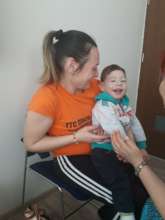David enjoying his rehabilitation course