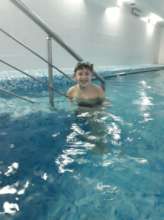 Andrei swimming at Tony Hawks Centre