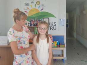 Elena at Tony Hawks Centre, Moldova