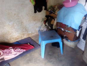 Wayua's bedroom she shares with her cousins