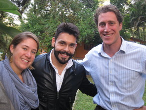 Melissa, Josh, and Ricardo, the coordinator