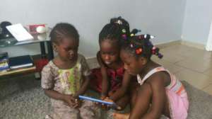 Kids acquiring digital skills in Ekondo Titi