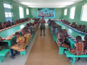 Praying for the donors