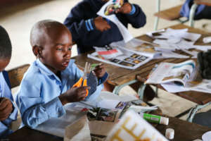 Making story boards from recycled materials