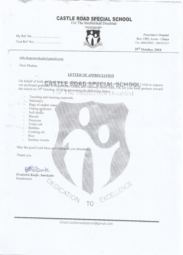 Furnish a school for 75 disabled children in Ghana
