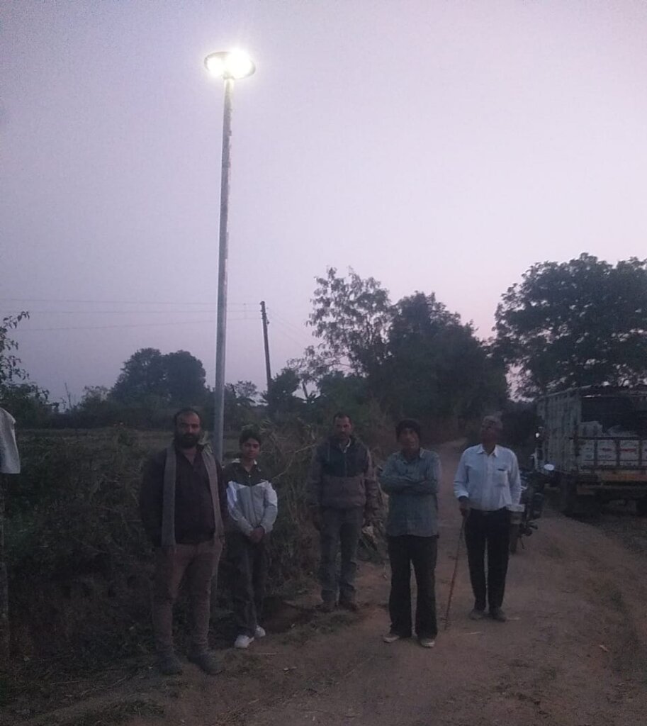 Installing Solar-Powered Lights to Reduce Conflict