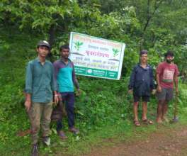 Tree Plantation awareness Board