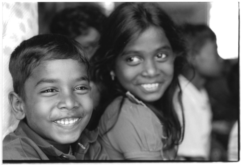 A new school for children in the slums of Calcutta