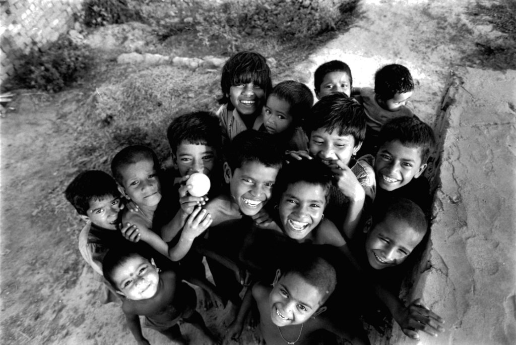 A new school for children in the slums of Calcutta