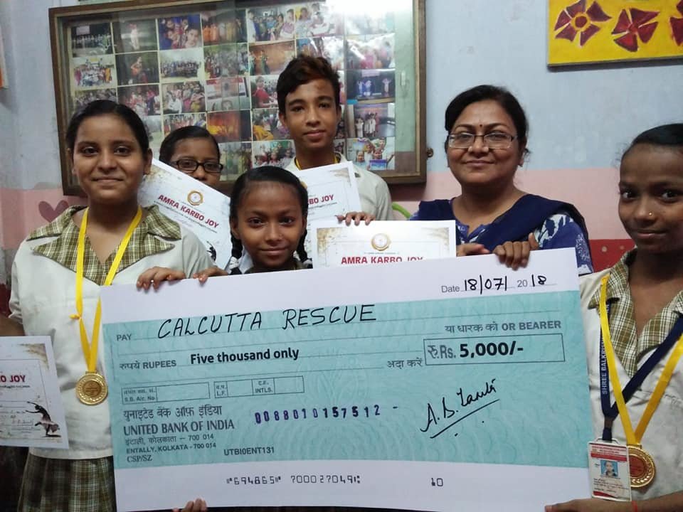 A new school for children in the slums of Calcutta