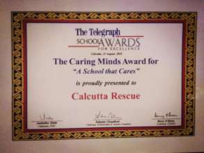 Caring Minds Award for a School that cares