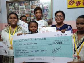 CR Students received Ist prize in Western Dance