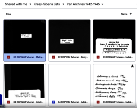 Link to Google Drive PDFs of the Iran Archives