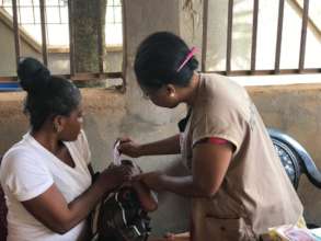 de-worming and vitamin A