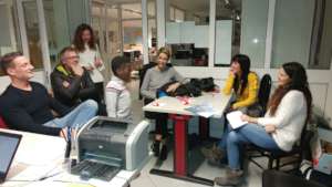 with Simona, Luca and Bolo