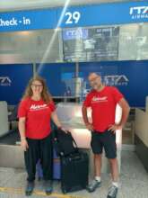 Aleimar's volunteers ready for the journey