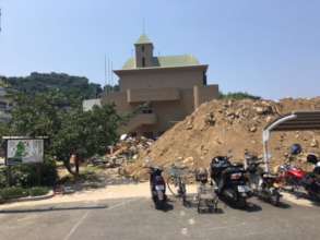 Debris on Ninoshima Island, Hiroshima City