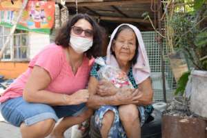 The elderly often have no one else to help them.