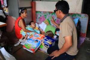 A new boy we have begun helping