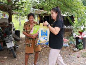 Providing basic needs for a family with no income