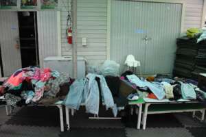Distributing Second Hand Clothes