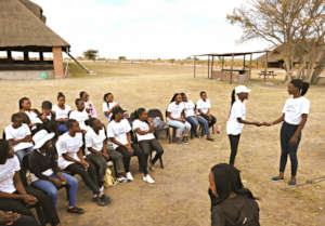 Ambassadors train girls in reproductive health